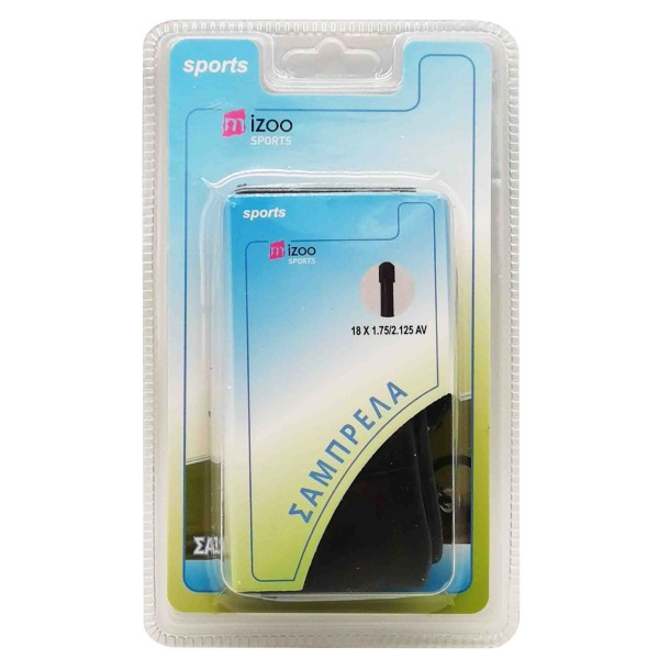 MIZOO SPORTS ΣΑΜΠΡΕΛΑ ΠΟΔΗΛΑΤΟΥ 18X1.75/2.125AV 1322-62